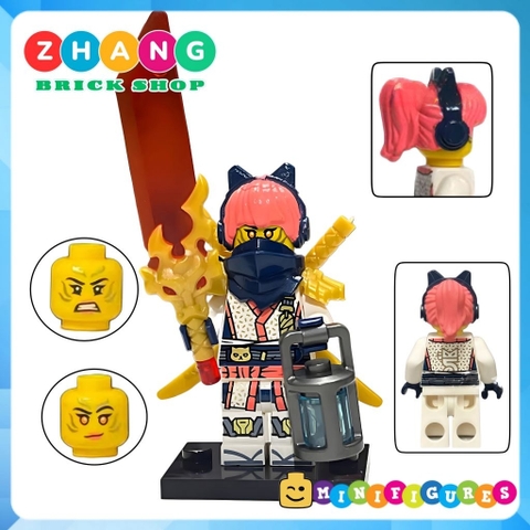 Đồ chơi lắp giáp ninjago Dragons Rising 4 Kai Cole Lloyd Nya Zane Wu Sora Arin Minifigures Zhang Brick Shop
