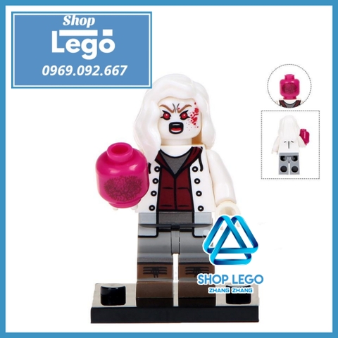 Xếp hình Jason - Ghostface - Jason - Freddy - Michael Myers - Zombie girl - Jigsaw Lego Minifigures WM6003