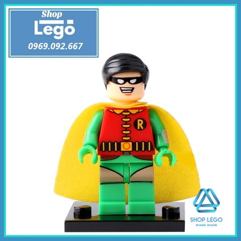 Xếp hình Batman & Robin đại chiến Gotham chống tội phạm Lego Minifigures Xinh X0111