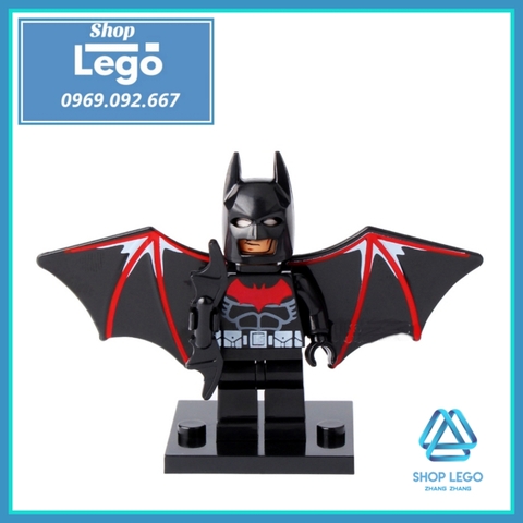 Xếp hình Batman & Robin đại chiến Gotham chống tội phạm Lego Minifigures Xinh X0111