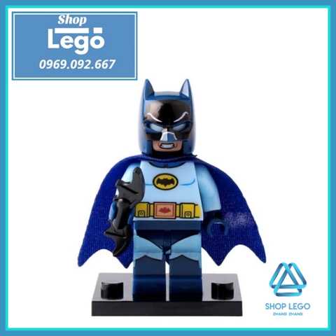 Xếp hình Batman & Robin đại chiến Gotham chống tội phạm Lego Minifigures Xinh X0111
