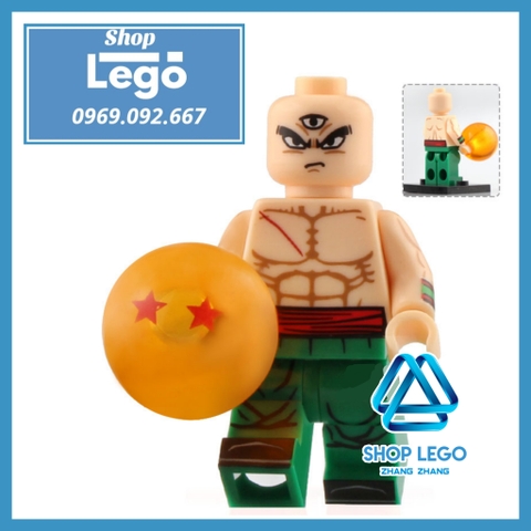 Xếp hình Dragon Ball Android 17 - Krillin
- Tien Shinhan
- Chiaotzu
- Goku - Vegeta Lego Minifigures Koruit KT1007