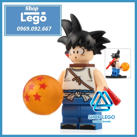 Xếp hình Dragon Ball Android 17 - Krillin
- Tien Shinhan
- Chiaotzu
- Goku - Vegeta Lego Minifigures Koruit KT1007