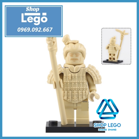 Xếp hình Đội quân đất nung Tần Thủy Hoàng Terra Cotta Warrior Lego Minifigures Koruit KT1089