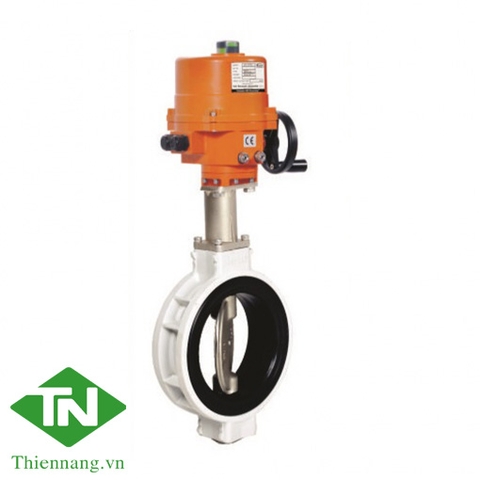 Motorized Aluminum Body Butterfly Valve With Electrical Actuator