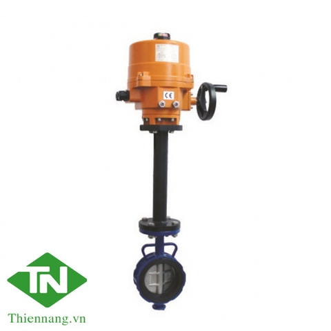 Motorised Extended Stem Butterfly Valve With Electrical Actuator
