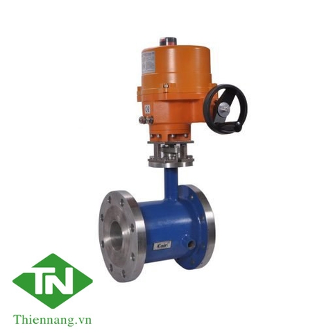 Motorised 2 Way Jacketed Design Ball Valve With Electrical Actuator