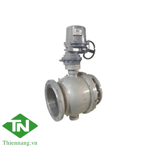 Motorised Trunnion Mounted Big Size Ball Valve With Electrical Actuator
