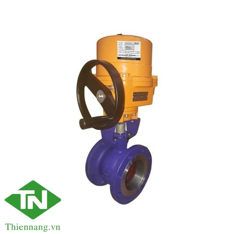 Motorised V – Knotch Design Ball Valve With Electrical Actuator