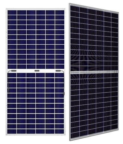 Tấm pin Canadian HiKu Bifacial High Power Dual Cell PERC Module