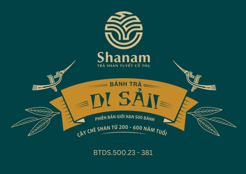 CHỨNG NHẬN CHỦ SỞ HỮU BÁNH TRÀ DI SẢN VIỆT NAM SL23008