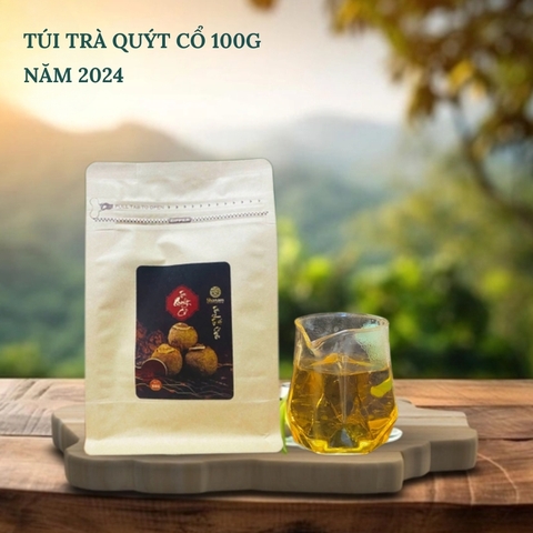 TÚI TRÀ QUÝT CỔ 100G NĂM 2024