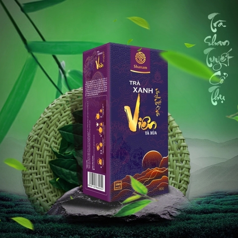 Trà xanh Viên hộp 80G