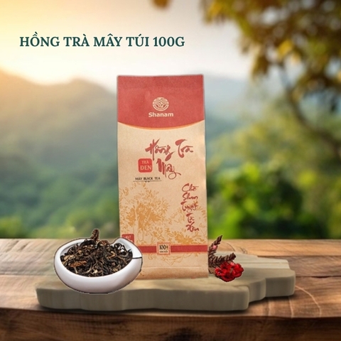 TRÀ ĐEN - HỒNG TRÀ MÂY TÚI 100G