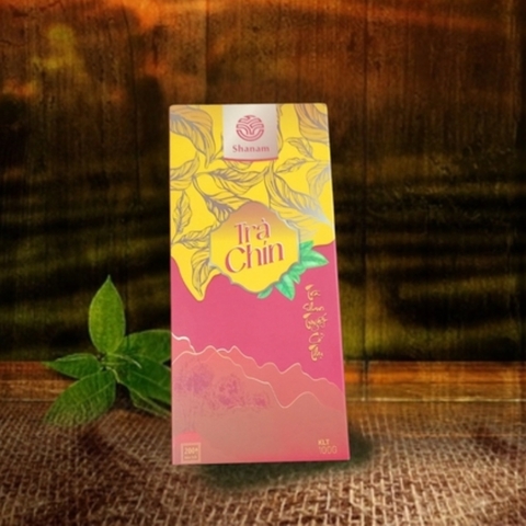 TRÀ VÀNG - TRÀ CHÍN YÊN BÁI 1 TÔM - 3 LÁ HỘP 100G