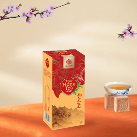 TRÀ ĐEN - THẢO HỒNG TRÀ TÚI LỌC HỘP 80G