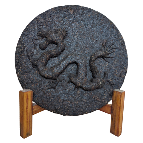 TRÀ VÀNG - BÁNH TRÀ SỐNG 2022 YÊN BÁI 1 TÔM - 3 LÁ 7KG BTR CON GIÁP THÌN