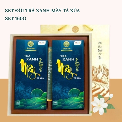 TRÀ XANH MÂY SET ĐÔI 160G