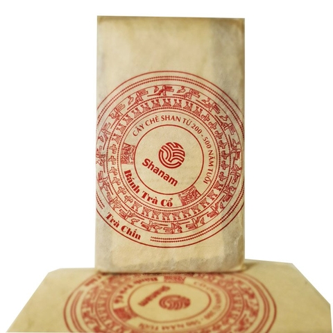 TRÀ VÀNG - BÁNH TRÀ CHÍN 2024 TÀ XÙA 1 TÔM - 2 LÁ 300G BTR