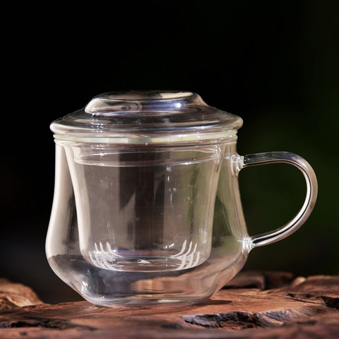 CỐC THỦY TINH 2 ĐÁY