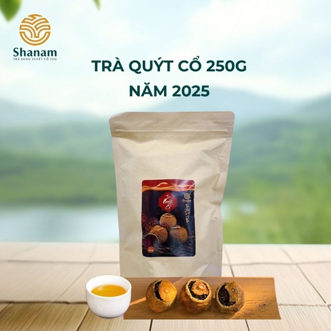 TÚI TRÀ QUÝT CỔ 250G NĂM 2025