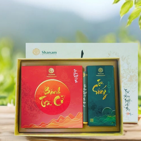 SET MIX TRÀ SỐNG BÁNH + RỜI ( BÁNH TRÀ SỐNG 2023 YÊN BÁI 1T-3L 100G BTR + 1 HỘP TRÀ SỐNG 100G)
