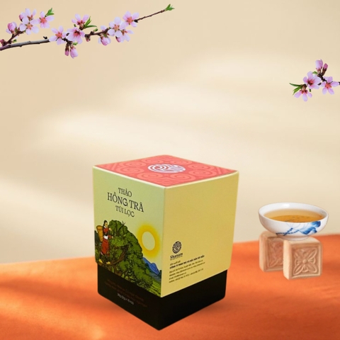 TRÀ ĐEN - THẢO HỒNG TRÀ TÚI LỌC HỘP 30G