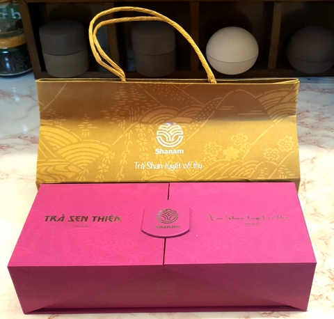 TRÀ XANH THIỆN ƯỚP SEN THƯỢNG HẠNG HỘP 80G