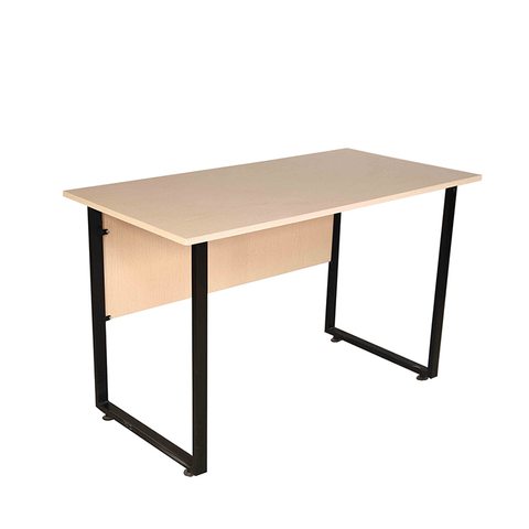 Bàn gỗ me tây chân sắt chữ nhật