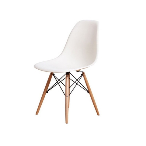 Ghế nhựa chân gỗ Eames