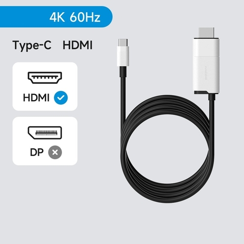 Cáp chuyển USB-C to HDMI 4k/60Hz, 100W chính hãng Hagibis - SWC10