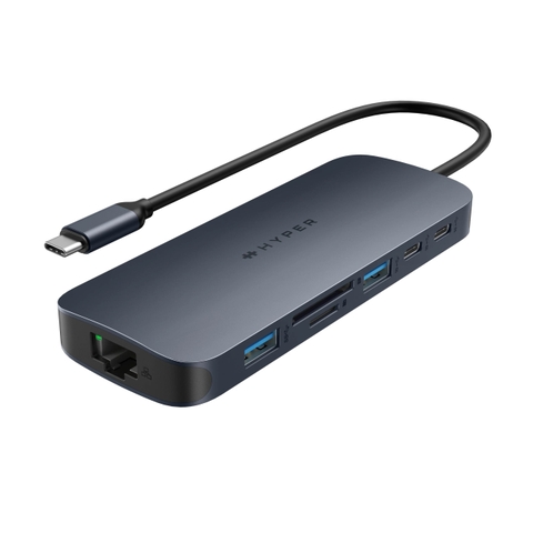 Cổng Chuyển HyperDrive Next 11 Port Dual 4K60HZ HDMI USB-C – HD4006GL
