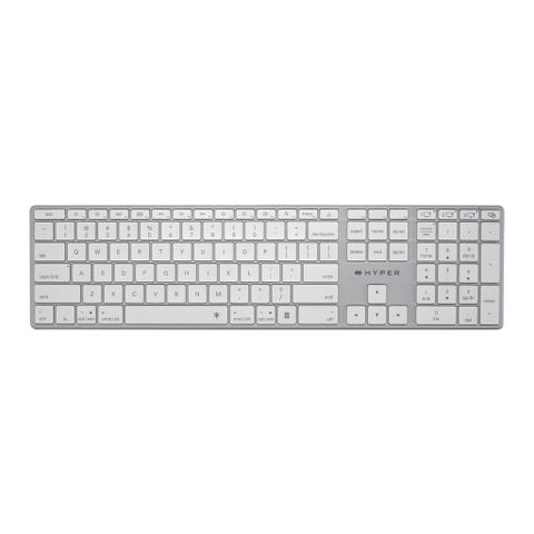 Bàn Phím Không Dây HYPER HyperSpace Bluetooth Wireless Keyboard – HS2310US
