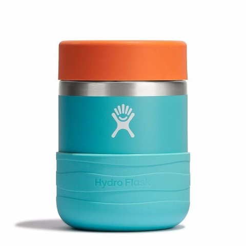Bình đựng thức ăn giữ nhiệt cho trẻ Hydro Flask Kids Insulated Food Jar and Boot Seaspray 12 OZ – KRF12