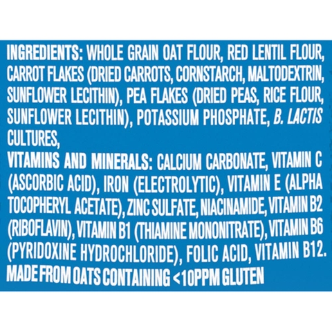 Bột ăn dặm Gerber Yến mạch bổ sung Probiotic, Sắt cho bé trên 8 tháng tuổi