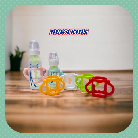 Tay cầm bình sữa silicon phù hợp bình sữa Dr Browns CỔ HẸP / CỔ RỘNG