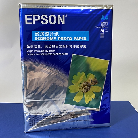 Giấy in ảnh Epson A4 20 tờ