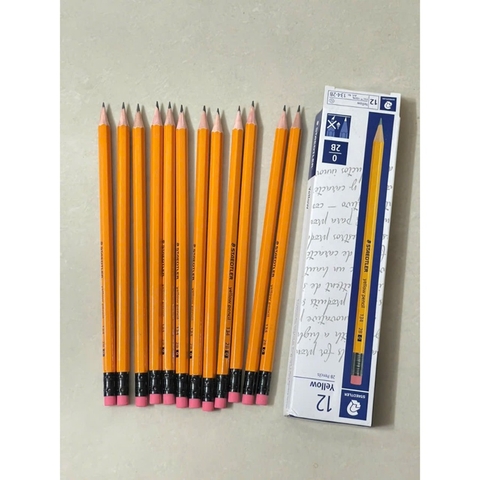 Bút chì gỗ Staedtler 134 (2B, HB)