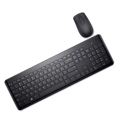 Bộ bàn phím + chuột không dây Dell KM117 Black