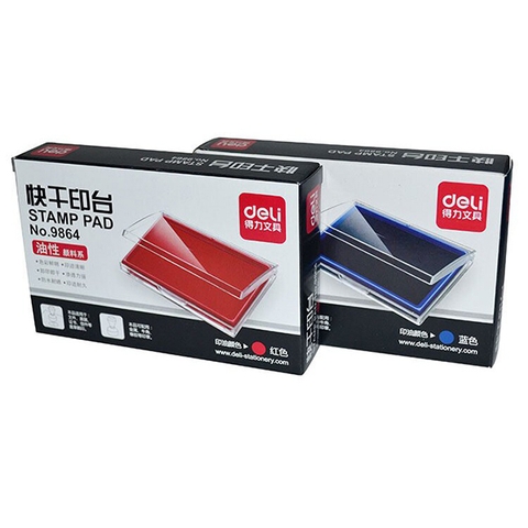 Hộp dấu DELI 9864