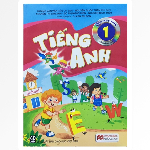 Tiếng Anh Lớp 1 - Sách Học Sinh (Kèm CD)