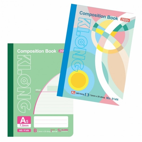 Sổ A5 Klong 260 trang