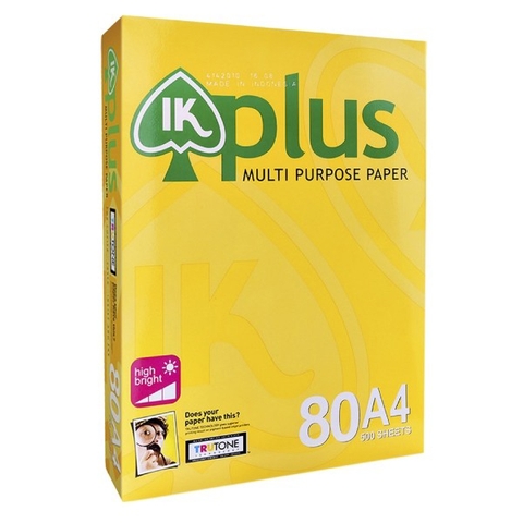 Giấy A4 IK Plus 80gsm