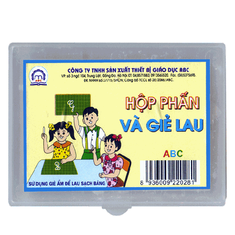 Hộp đựng phấn ABC