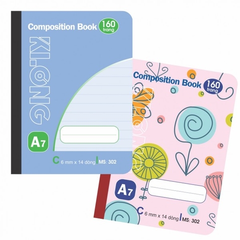 Sổ A7 Klong 160 Trang