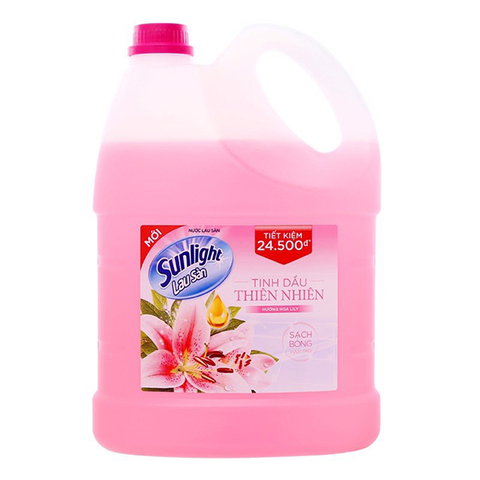 Nước Lau Sàn Sunlight Hương Hoa Lily 3.8kg