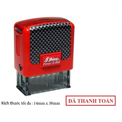 Dấu Shiny "Đã thanh toán"