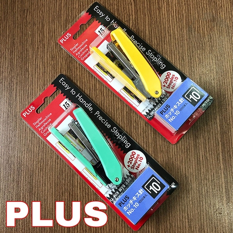 Dập ghim Plus PS10E kèm ghim