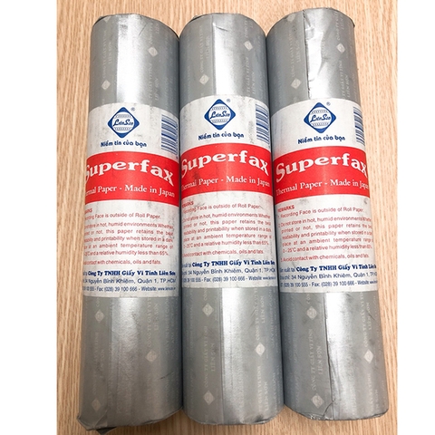 Giấy Fax nhiệt Liên Sơn