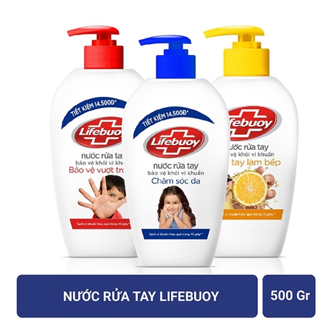 Nước rửa tay Lifebuoy 493ml